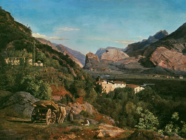Waldmueller / View of Arco / 1841 from Ferdinand Georg Waldmüller