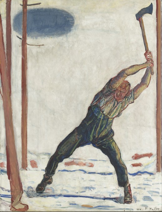 The Woodcutter from Ferdinand Hodler