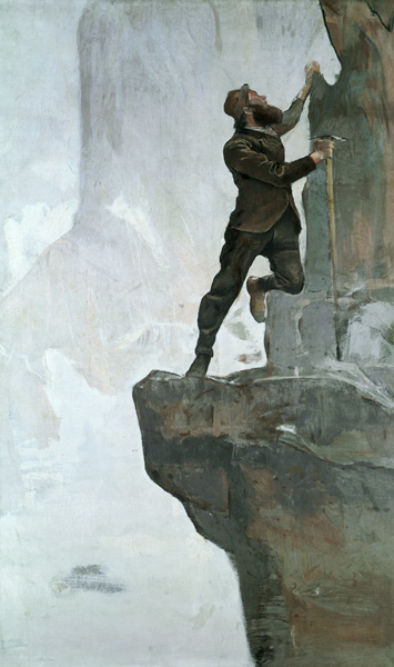 Ascent III from Ferdinand Hodler