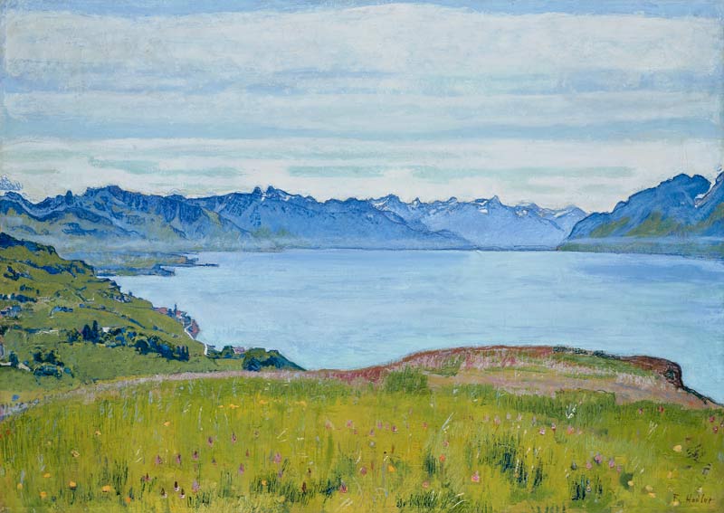 Landschaft am Genfer See from Ferdinand Hodler