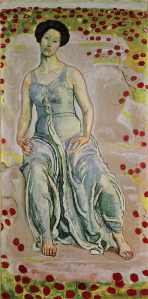 Frauenfigur aus Hl.Stunde from Ferdinand Hodler