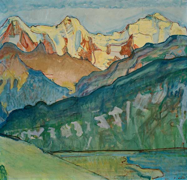 Jungfrau from Ferdinand Hodler