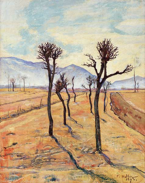 Kahle Bäume im Tessin from Ferdinand Hodler