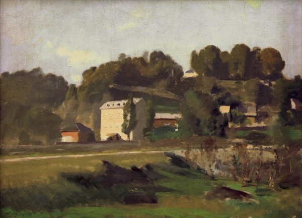 Mühle bei Sousterre bei Genf from Ferdinand Hodler