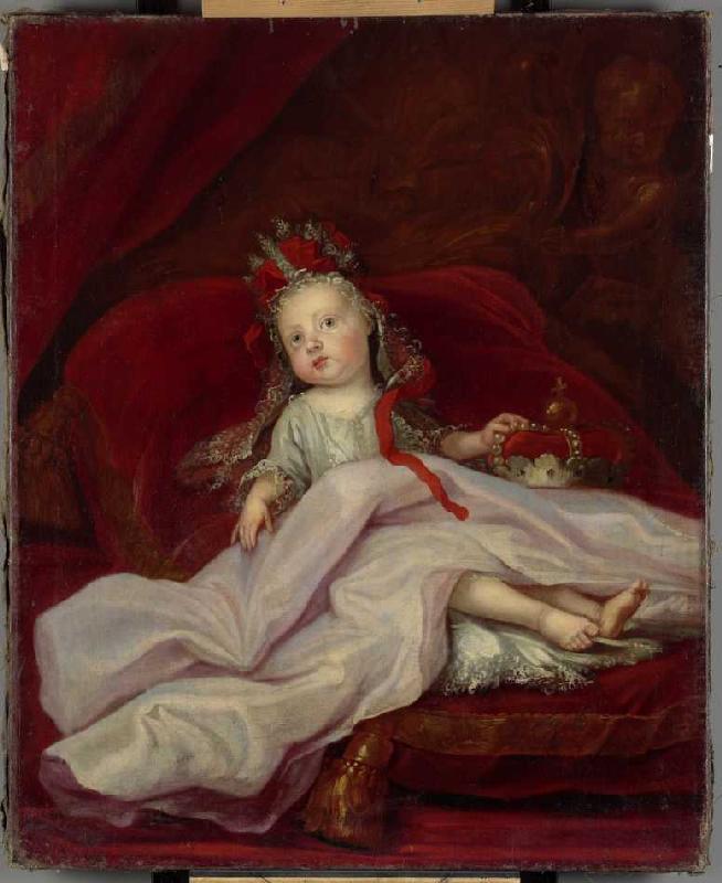 Prinzessin Maria Josepha als Kleinkind from Ferdinand Hodler