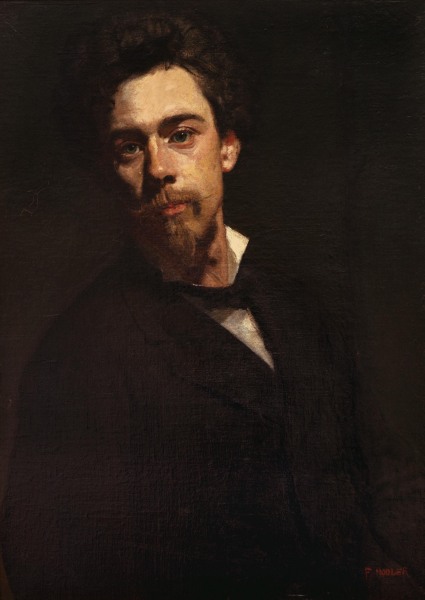 Self-portrait 1879 from Ferdinand Hodler