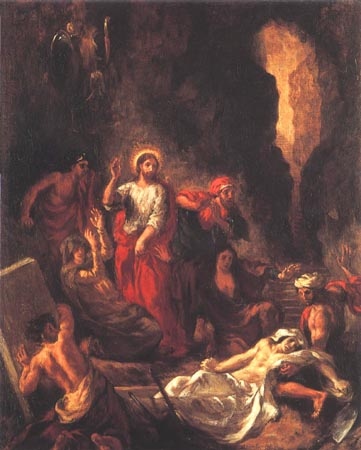 Auferweckung des Lazares from Ferdinand Victor Eugène Delacroix