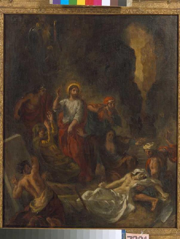 Die Auferweckung des Lazarus. from Ferdinand Victor Eugène Delacroix