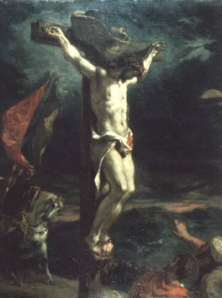 Crucifixion from Ferdinand Victor Eugène Delacroix