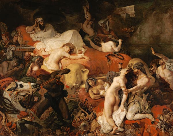 Der Tod des Sardanapal from Ferdinand Victor Eugène Delacroix