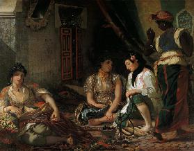 Frauen von Algier in ihrem Gemach