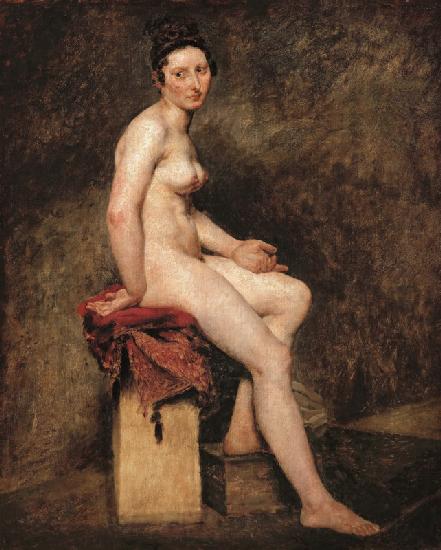 Mademoiselle Rose (Seated Nude)