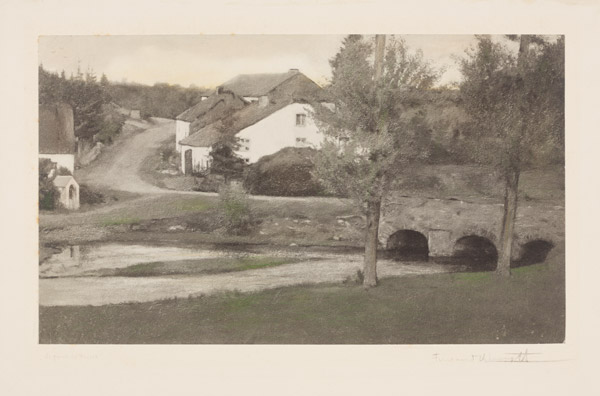 Le Pont de Fosset from Fernand Khnopff