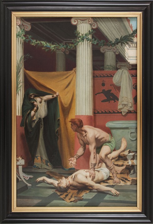 The Death of the Emperor Commodus from Fernand Pelez