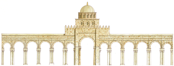 Mosque of Uqba. Kairouan, Tunisia. Main facade from Fernando Aznar Cenamor