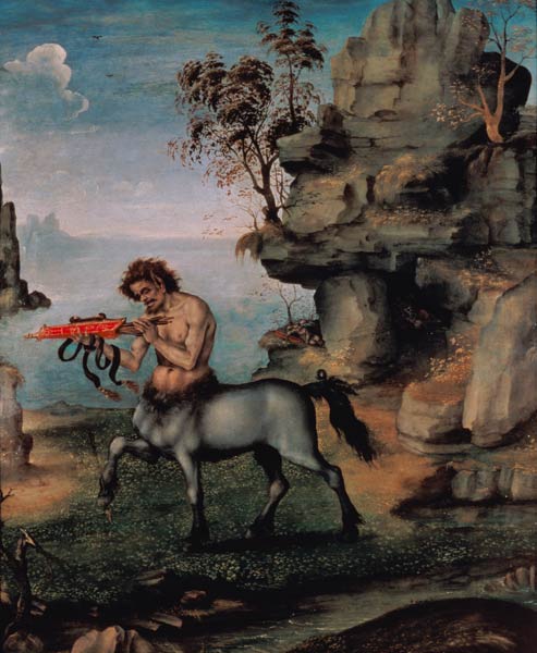 BAX/238 Wounded Centaur from Filippino Lippi