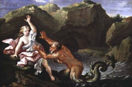 Glaucus and Scylla from Filippo Lauri