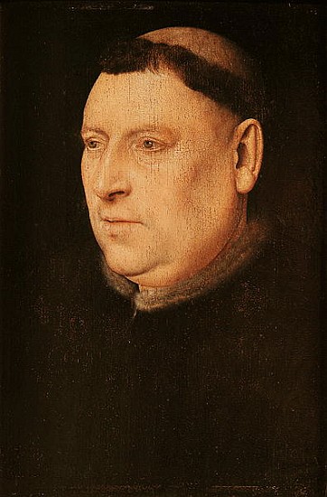 Portrait of a Monk from Flemish School