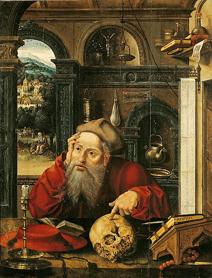 St. Jerome in his Study from Flemish School