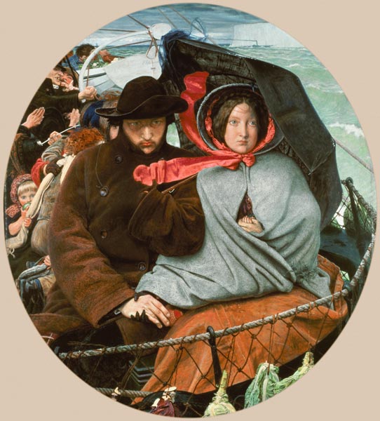The Last of England from Ford Madox Brown