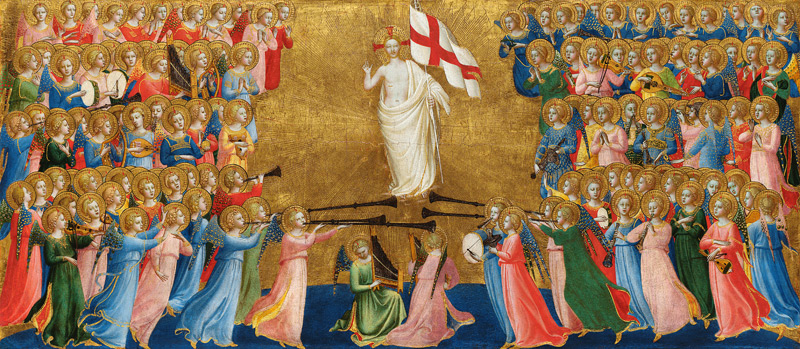 Christ Glorified in the Court of Heaven from Fra Beato Angelico