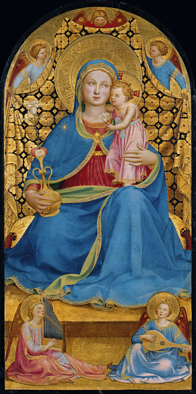 The Virgin of Humility from Fra Beato Angelico