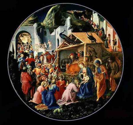 Adoration of the Magi (with Filippo Lippi) from Fra Beato Angelico