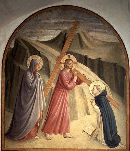 Christ Carrying The Cross from Fra Beato Angelico