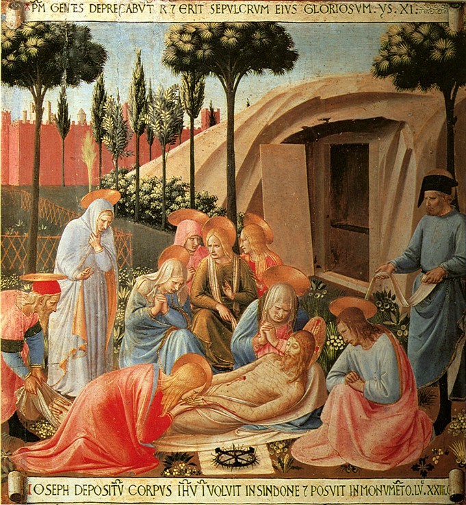 The Lamentation over Christ from Fra Beato Angelico