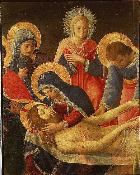 Lamentation over the Dead Christ from Fra Beato Angelico