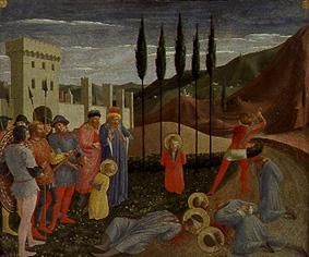 Das Martyrium der hll.Kosmas und Damian from Fra Beato Angelico