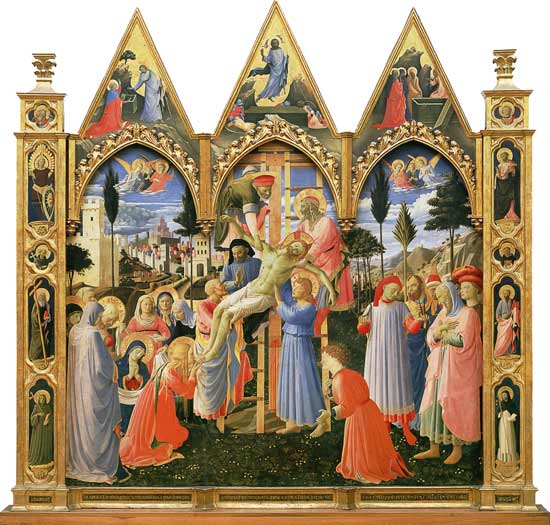 Santa Trinita Altarpiece from Fra Beato Angelico