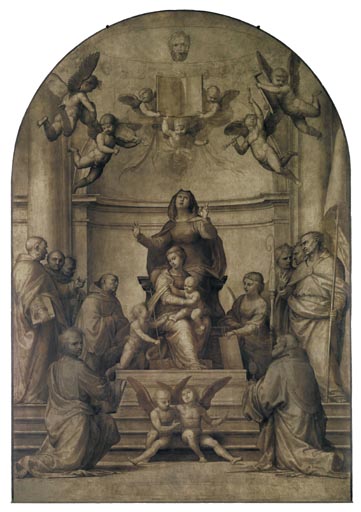 Die heilige Anna selbdritt from Fra Bartolomeo