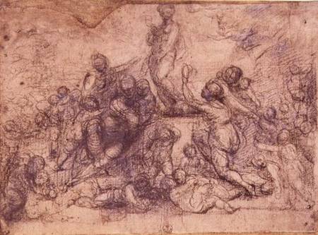 The Adoration of Venus (chalk on paper) from Fra Bartolommeo