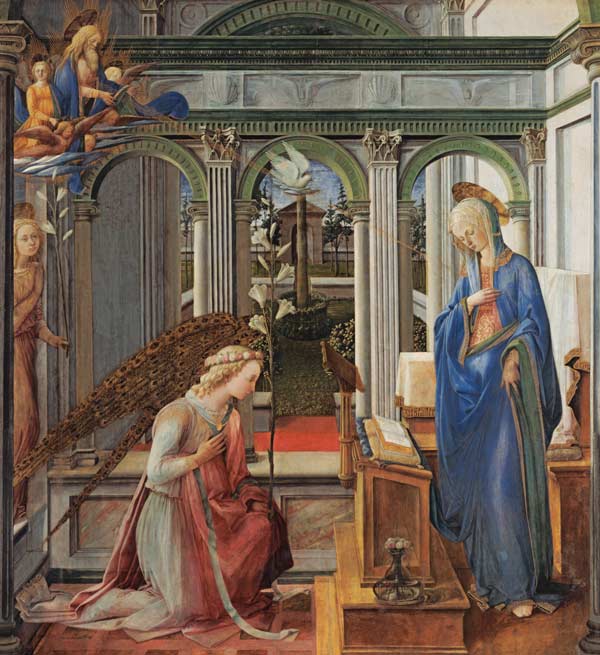 Verkündigung Mariae from Fra Filippo Lippi