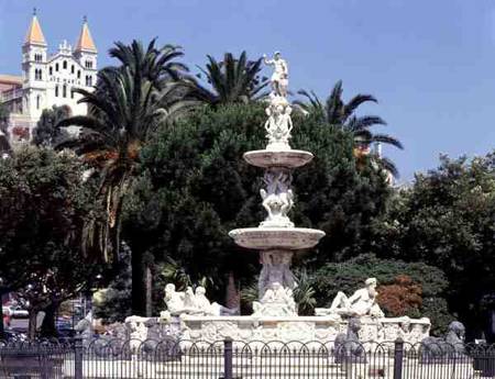 The Orion Fountain, designed from Fra Giovanni Angelo Montsorli