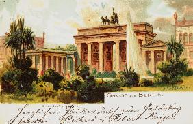 Brandenburg Gate , Pariser Platz