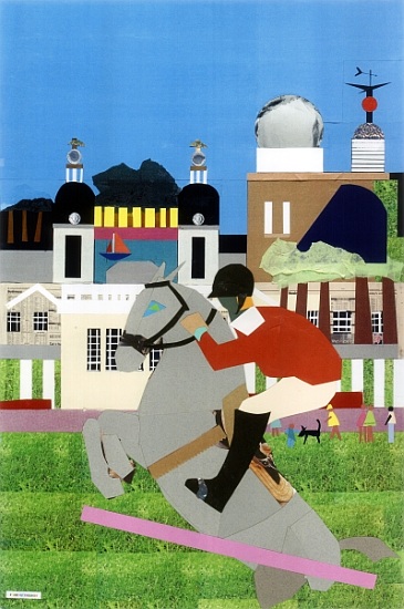 Olympic Equestrian Event in Greenwich Park from  Frances  Treanor
