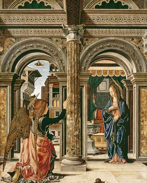Die Verkündigung Mariae from Francesco del Cossa