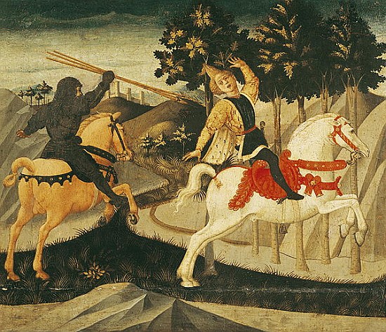 The Death of Absalom from Francesco di Stefano Pesellino