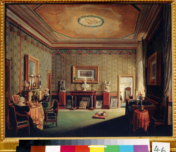 Reception Room in the Barbieri House from Francesco Diofebi