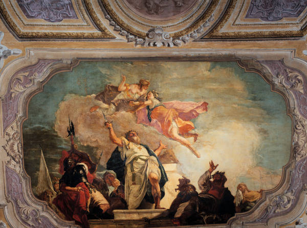 F.Fontebasso, Opferung der Iphigenie from Francesco Fontebasso