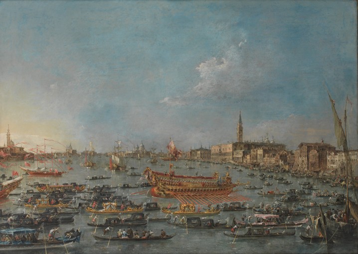 The Bucintoro Festival of Venice from Francesco Guardi