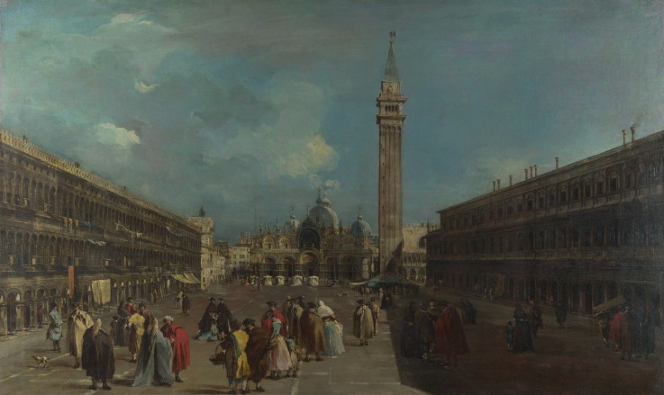 Venice, Piazza San Marco from Francesco Guardi