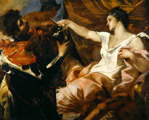 Mythological Scene, 1660 (oil on canvas) from Francesco Maffei
