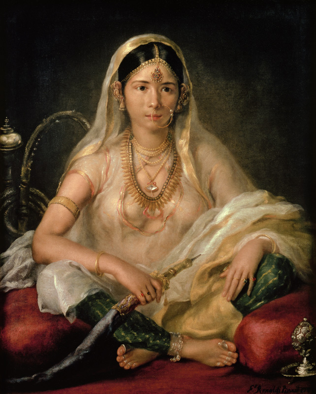Portrait of a Mogul Lady from Francesco Renaldi