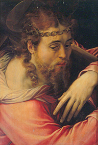 Christus, das Kreuz tragend from Francesco Salviati