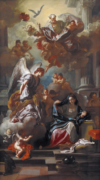 The Annunciation from Francesco Solimena