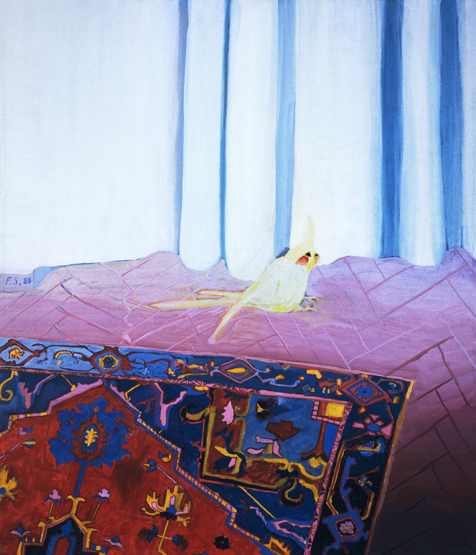 Der Vogel am Vorhang from Francine Stork Trembley