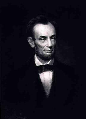 Abraham Lincoln, 16th President of the United States of America, 1864, pub. 1901 (photogravure) from Francis Bicknell Carpenter
